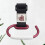 3Pièces Crochets - Poussette Accessoires Rouge 7