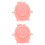 2Pièces Rose Silicone Pour Apprentissage Repas 6