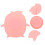 2Pièces Rose Silicone Pour Apprentissage Repas 9
