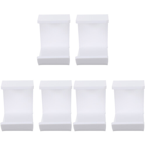 6Pièces Crochet Support Casque Sous Bureau 1