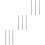 9Pcs Graphite Stirring Sticks High Density Stir Rods for Casting Use 4
