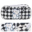 4Pcs Large Capacity Black Pencil Case Portable Multi-Function Bag 8
