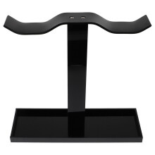 3Pièces Support Casque En Noir, Stable Pour Casque