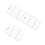 3Pièces Racks Grill Refroidissement Acier Argent Pour Barbecue 8