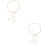 2Pièces Accessoires Pied Dorés Délicats Style Chic 6