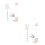 2Sets Space-Saving Plastic Water Feeder for Small Birds and Rabbits 7