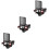 3Pièces Couvre Microphone Anti-Bruit Et Vibration Noir Flexible 5