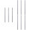 9Pcs Graphite Stirring Sticks High Density Stir Rods for Casting Use 5