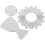 Pu Ceiling Light Plate Pendant Light Canopy Base 30cm Outer Diameter 9cm Inner Diameter Ceiling Lamp Cover Plate 3