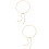 2Pièces Accessoires Pied Dorés Délicats Style Chic 7
