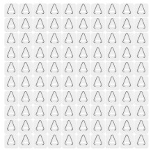 500Pcs Reusable Plastic Plate Hanging Hook Invisible Wall Plate Hanger