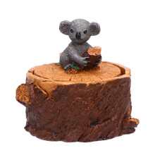 3Pcs Resin Koala Ashtrays Indoor Ash Holder Assorted Colors