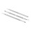 6Pcs Manicure Nail File Buffer Dead Skin Cuticle Remover Silver Tool 1
