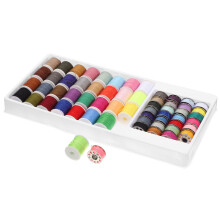 120Pcs Assorted Color Sewing Threads Portable Thread Set for Home Use