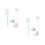 2Sets Space-Saving Plastic Water Feeder for Small Birds and Rabbits 4