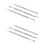 6Pcs Manicure Nail File Buffer Dead Skin Cuticle Remover Silver Tool 4