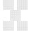 500Pcs Reusable Plastic Plate Hanging Hook Invisible Wall Plate Hanger 6