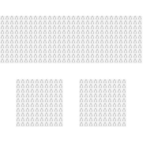 500Pcs Reusable Plastic Plate Hanging Hook Invisible Wall Plate Hanger 2