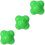 50pcs Raffle Balls Balls Smooth Plastic Sphere For Game Props 5