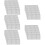 25Pcs 3-Grid White Ceramic Dipping Dish Soy Sauce Dish for Home 11