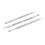 6Pcs Manicure Nail File Buffer Dead Skin Cuticle Remover Silver Tool 6