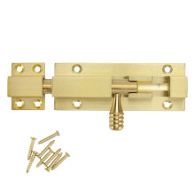 3 Pcs Plug Aluminum Alloy Barn Door Pocket