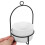 3Sets Lovely Wall Hanging Flower Pot Black Durable Pot for Mini Plants 6