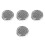 4Pcs Silver Humidifying Sticks for Humidors Use 10