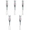 5 Pcs Bbq Fork Temperature Display Thermometer Digital Cooking Meat 4