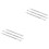 6Pcs Manicure Nail File Buffer Dead Skin Cuticle Remover Silver Tool 3