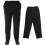 2Pièces Pantalon Chef Noir En Polyester Respirant Lavable 5