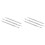 6Pcs Manicure Nail File Buffer Dead Skin Cuticle Remover Silver Tool 2