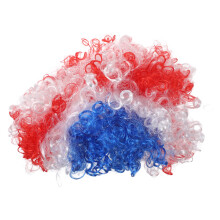 3Pcs Clown Headwear Pet Wig Sports Fan Flag Accessory