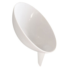 2Pcs Multi-Purpose White Plastic Strainers for Pasta Fruit and Rice