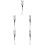 5 Pcs Bbq Fork Temperature Display Thermometer Digital Cooking Meat 5