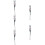 5 Pcs Bbq Fork Temperature Display Thermometer Digital Cooking Meat 3