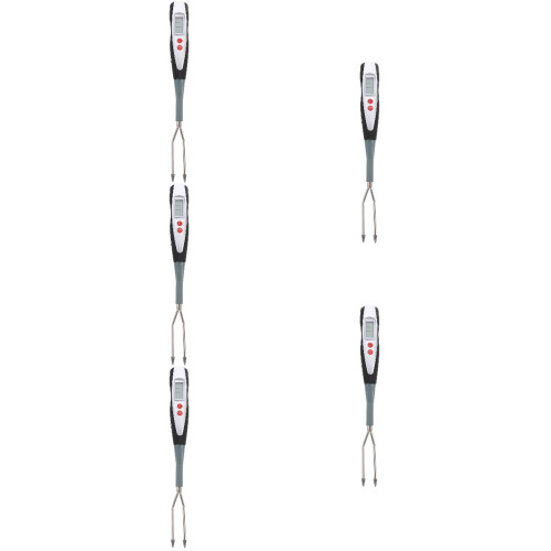 5 Pcs Bbq Fork Temperature Display Thermometer Digital Cooking Meat 2