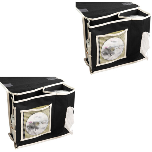 2Pièces Poche Rangement Chevet Multi-Usage Résistante 2