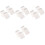 16Pcs Portable White Note Pads Spiral Small Notebooks for Student Use 3