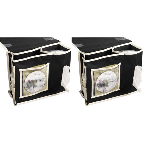 2Pièces Poche Rangement Chevet Multi-Usage Résistante 1