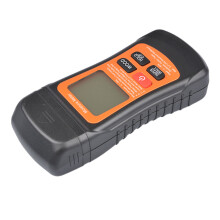 2Pcs Black LCD Moisture Meter for Wood Wall Paper Paperboard Durable