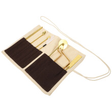 4Sets Brass Incense Burner Kit with Mold Tool for Yoga & Home