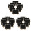 36Pcs Chalkboard Signs Mini Black Desktop Boards with Wood Frame 2