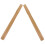 4Pcs Handle Replacement Wooden Beige Durable Grip 1