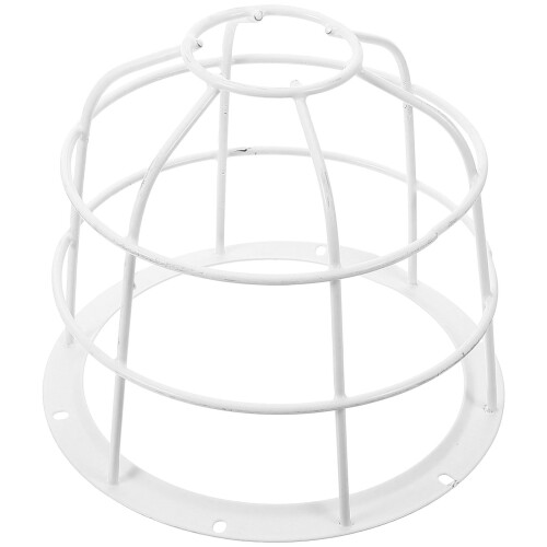 2Pcs White Metal Detector Guard Cover Easy Install for Home Use 1