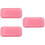 3Pcs Eyelash Extension Silicone Gasket Pink Reusable Makeup Tools 6