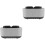 2Pcs Battery Powered Grey Ashtray Air Purifier Dual Function for Home 5