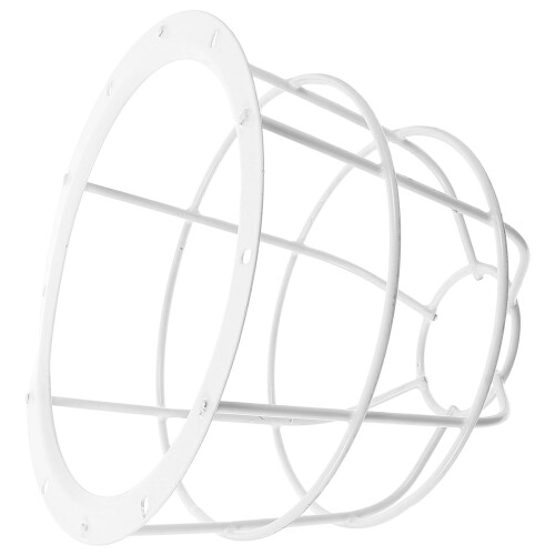 2Pcs White Metal Detector Guard Cover Easy Install for Home Use 2