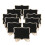 36Pcs Chalkboard Signs Mini Black Desktop Boards with Wood Frame 1