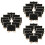 36Pcs Chalkboard Signs Mini Black Desktop Boards with Wood Frame 6